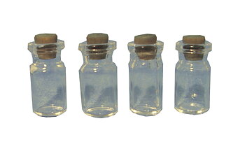 4 jam jars with lids