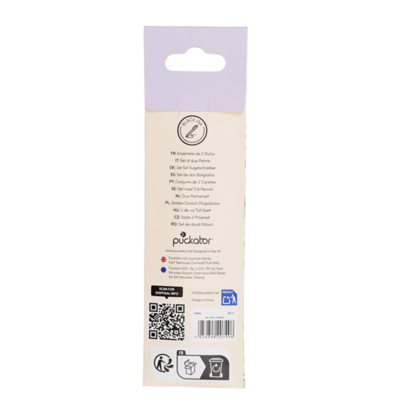 Jan Pashley Wings & Wildflowers 2-Pack Pennor - 4