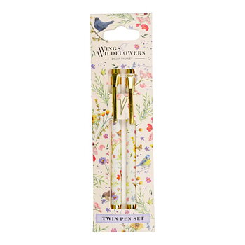 Jan Pashley Wings & Wildflowers 2-Pack Pennor