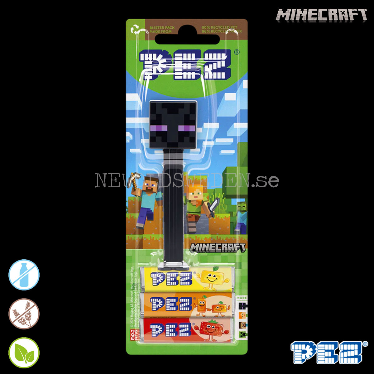 PEZ Dispenser ENDERMAN + Candy - Minecraft - PE100 - 3