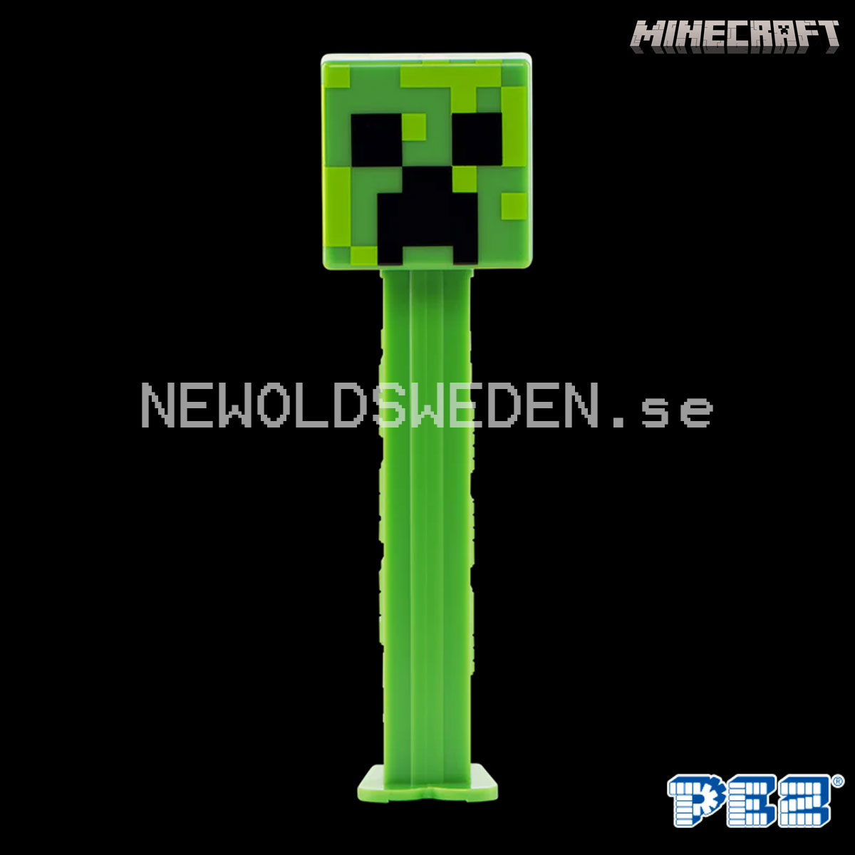 PEZ Dispenser CREEPER + Candy - Minecraft - PE100 - 5