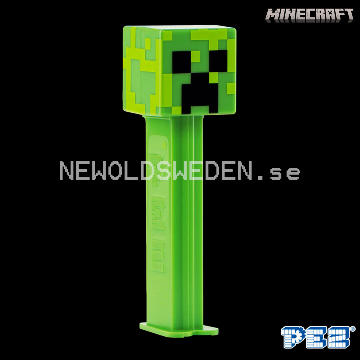 PEZ Dispenser CREEPER + Candy - Minecraft - PE100