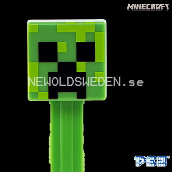 PEZ Dispenser CREEPER + Candy - Minecraft - PE100
