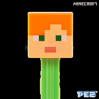 PEZ Dispenser ALEX + Candy - Minecraft - PE100