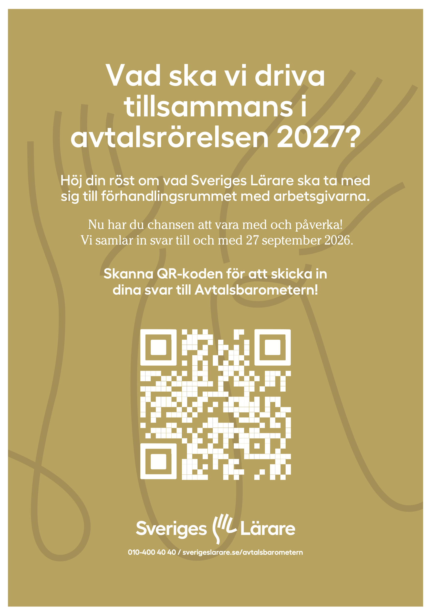 Vad ska vi driva tillsammans i avtalsrörelsen 2027? – flyer A5