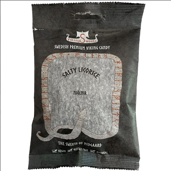 Viking Sweets - Salty Licorice Mjölnir 120g