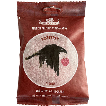 Viking Sweets - Raspberry Mjölnir 120g
