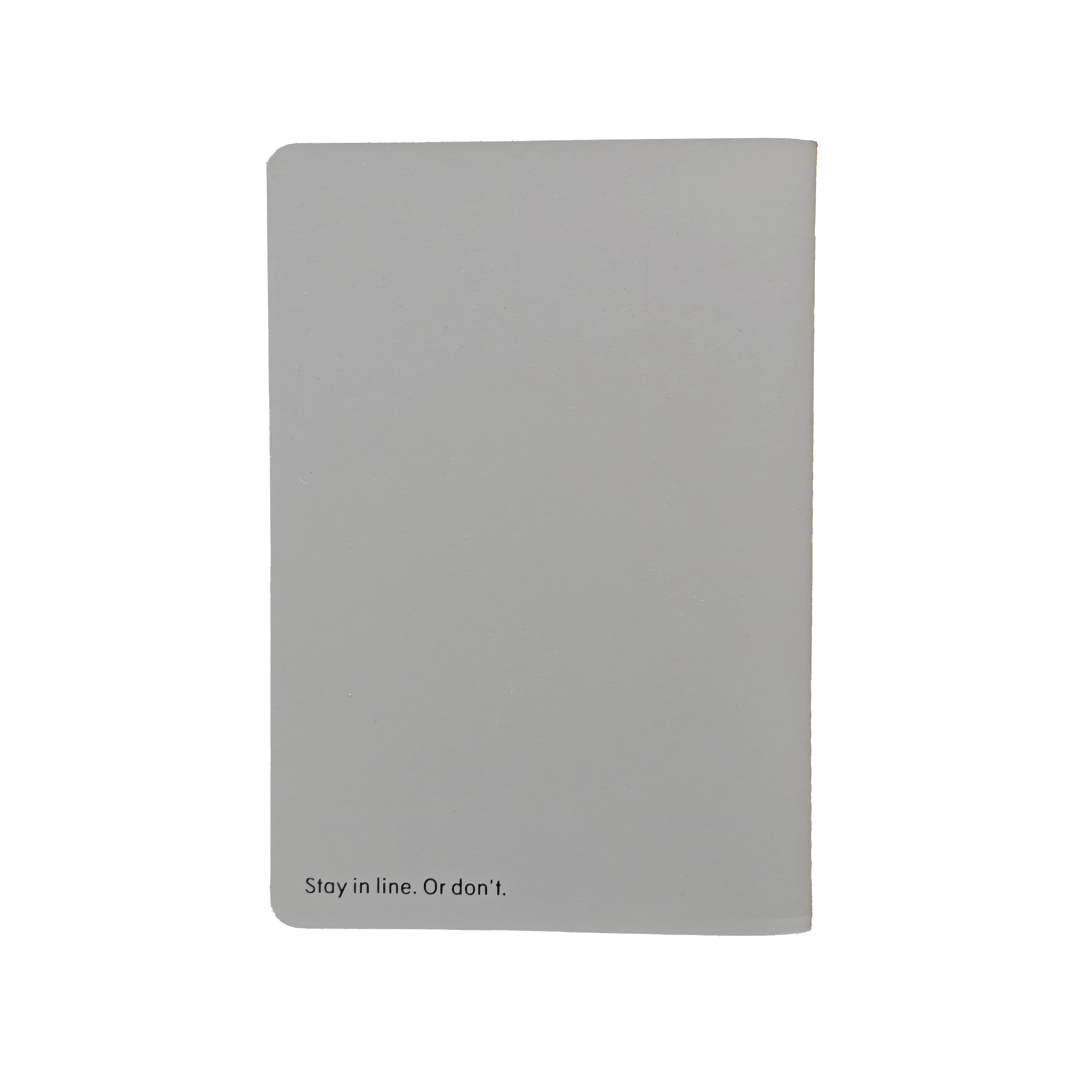 Leather Notebook in Grey - 2