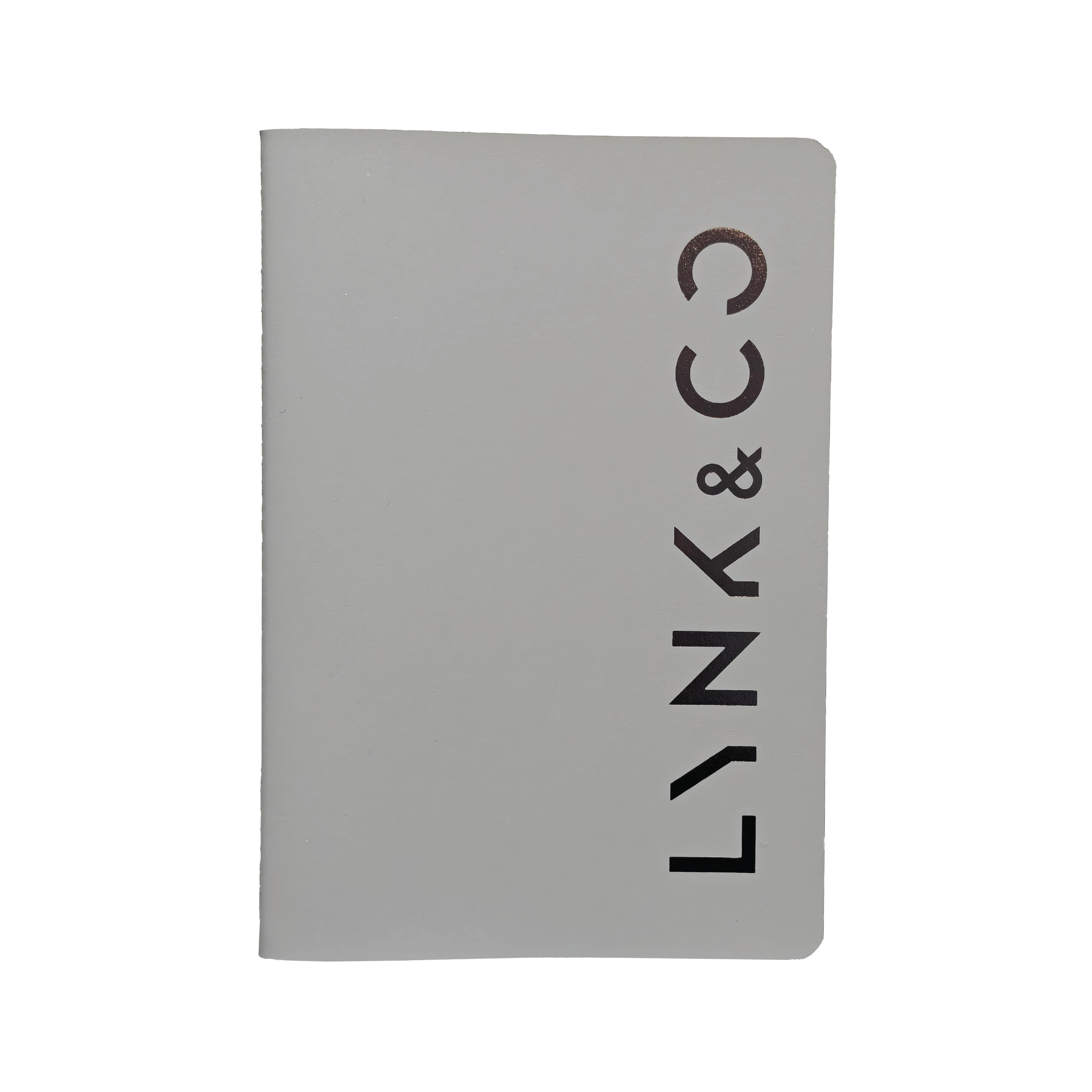 Leather Notebook in Grey