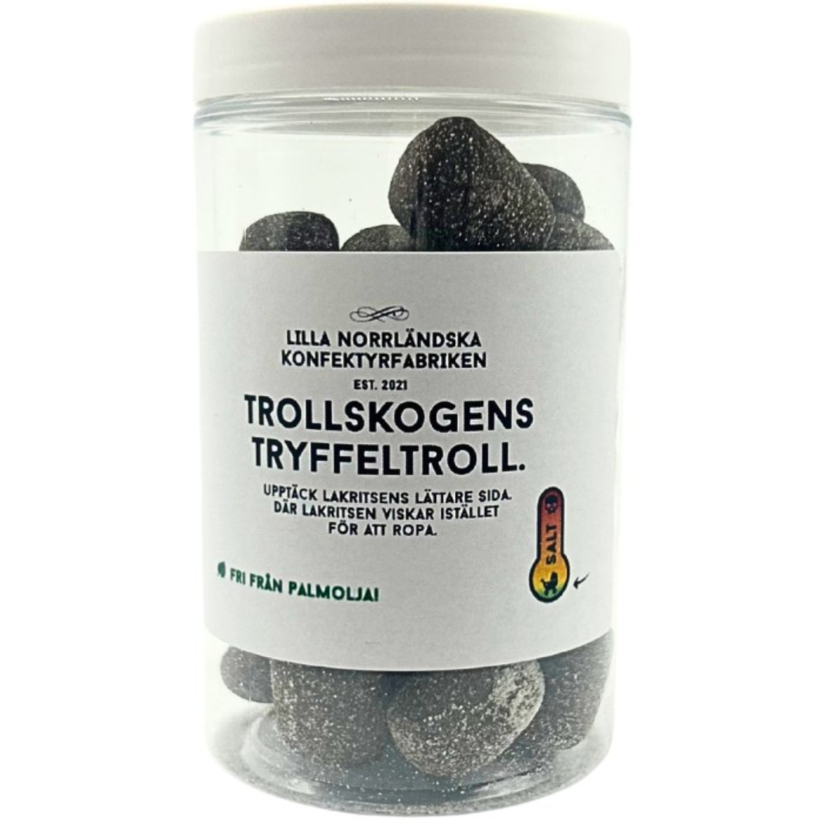 Lilla Norrländska Konfektyrfabriken Trollskogens Tryffeltroll 250g - Choklad- och lakritsgodis