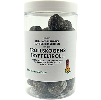 Lilla Norrländska Konfektyrfabriken Trollskogens Tryffeltroll 250g - Choklad- och lakritsgodis