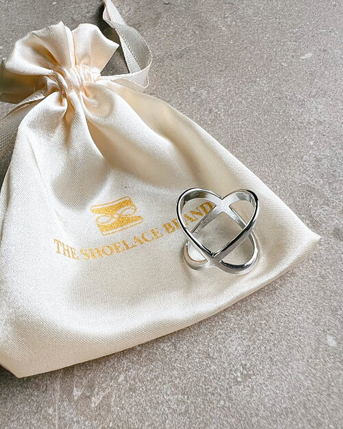 Scarfring kors liten silver - 2