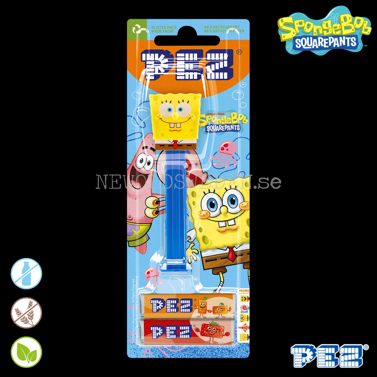 PEZ Dispenser SMILING SpongeBob + Candy - SpongeBob SquarePants - PE108 - 3