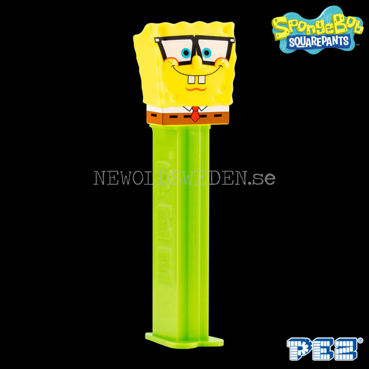 PEZ Dispenser NERDY SpongeBob + Candy - SpongeBob SquarePants - PE108