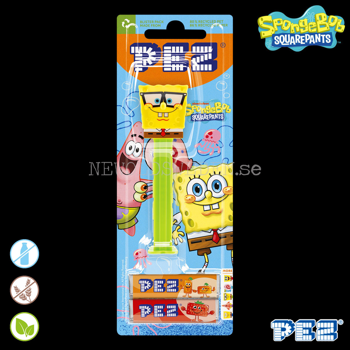 PEZ Dispenser NERDY SpongeBob + Candy - SpongeBob SquarePants - PE108 - 3