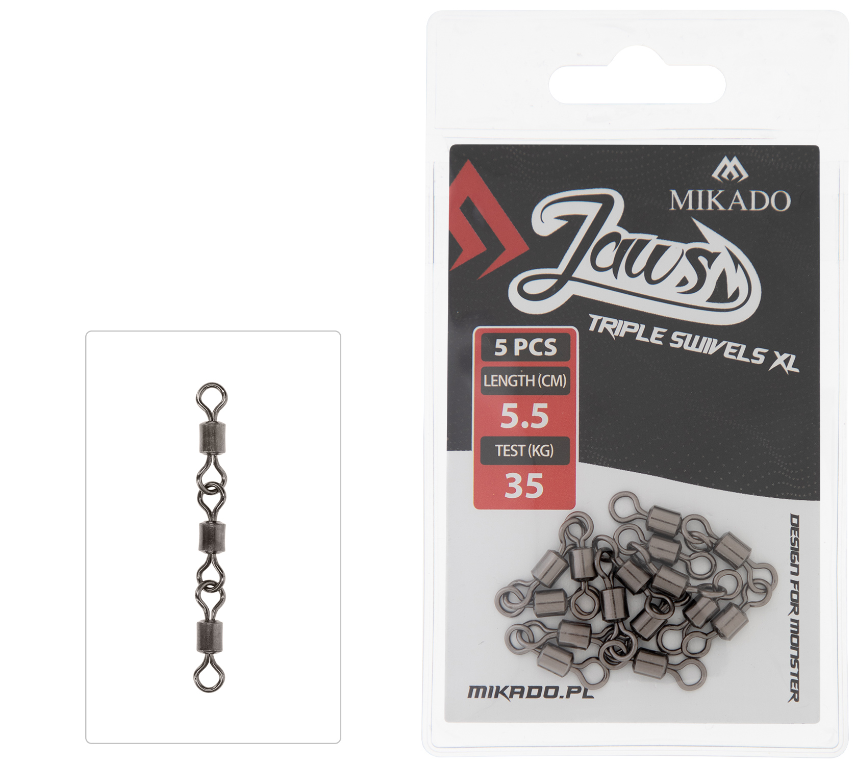 Triple-jig from Mikado. Perfect for building stingers or for bombarda fishing