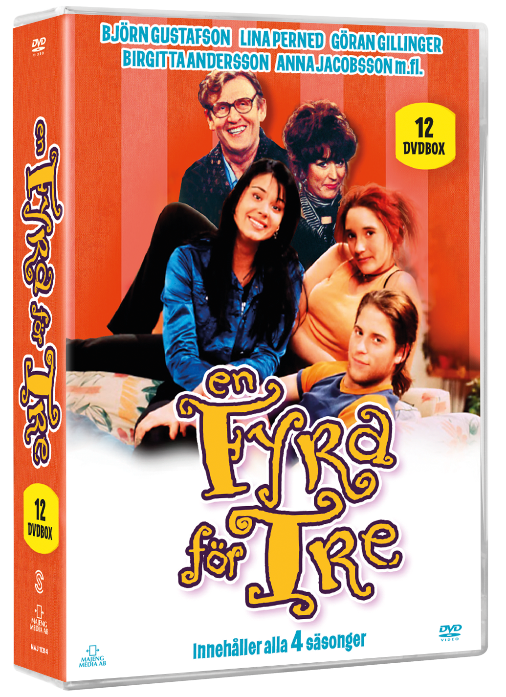 En fyra för tre Kompletta serien - Release 27 juli
