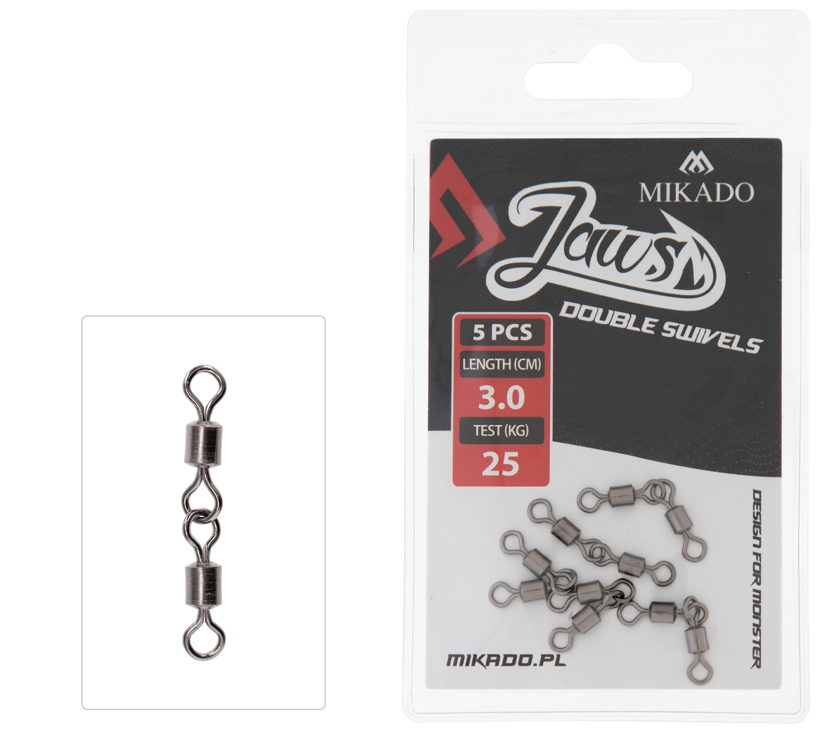 Double hooks used to make your own stingers for pike jigs