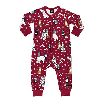bodysuit WINTER ANIMALS CHILI