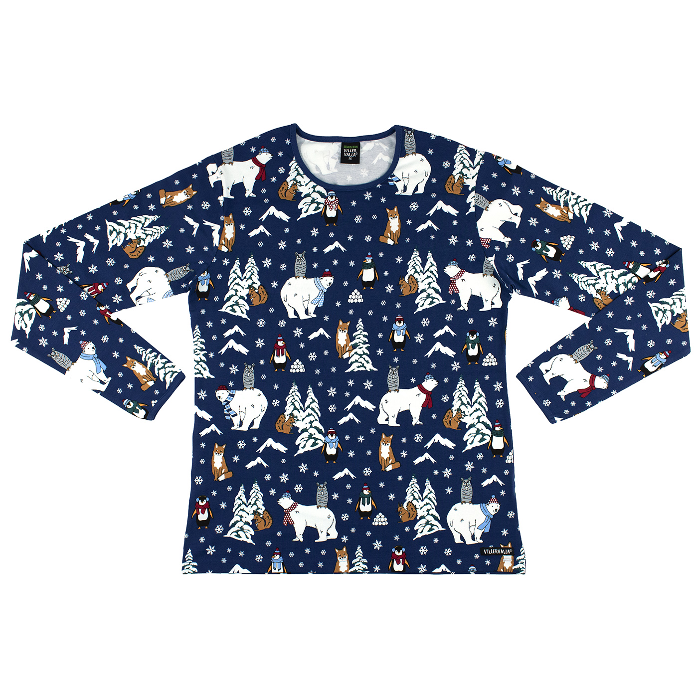 t-shirt vuxen WINTER ANIMALS PACIFIC