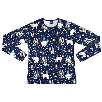 t-shirt vuxen WINTER ANIMALS PACIFIC