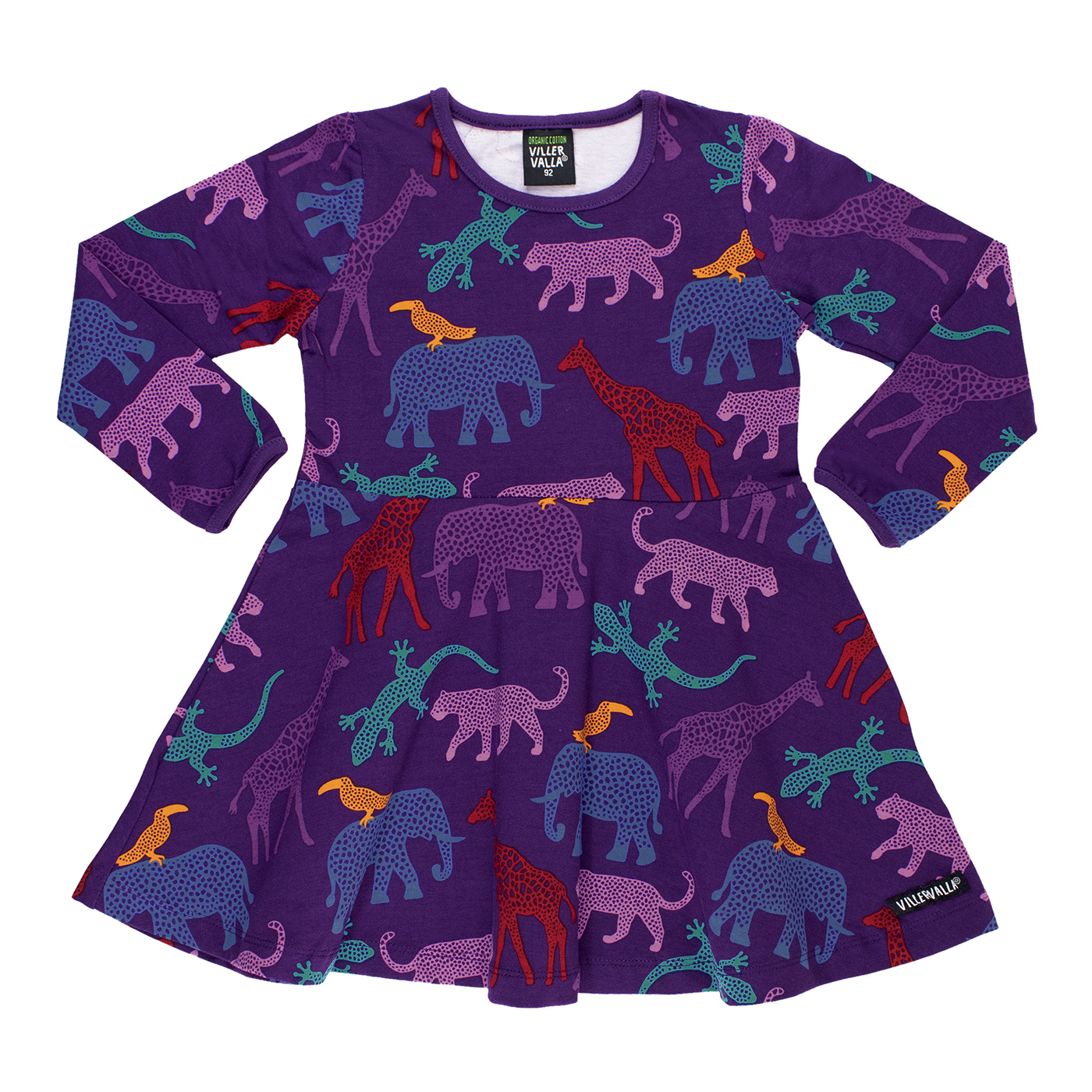 twirl dress SAVANNAH GRAPE