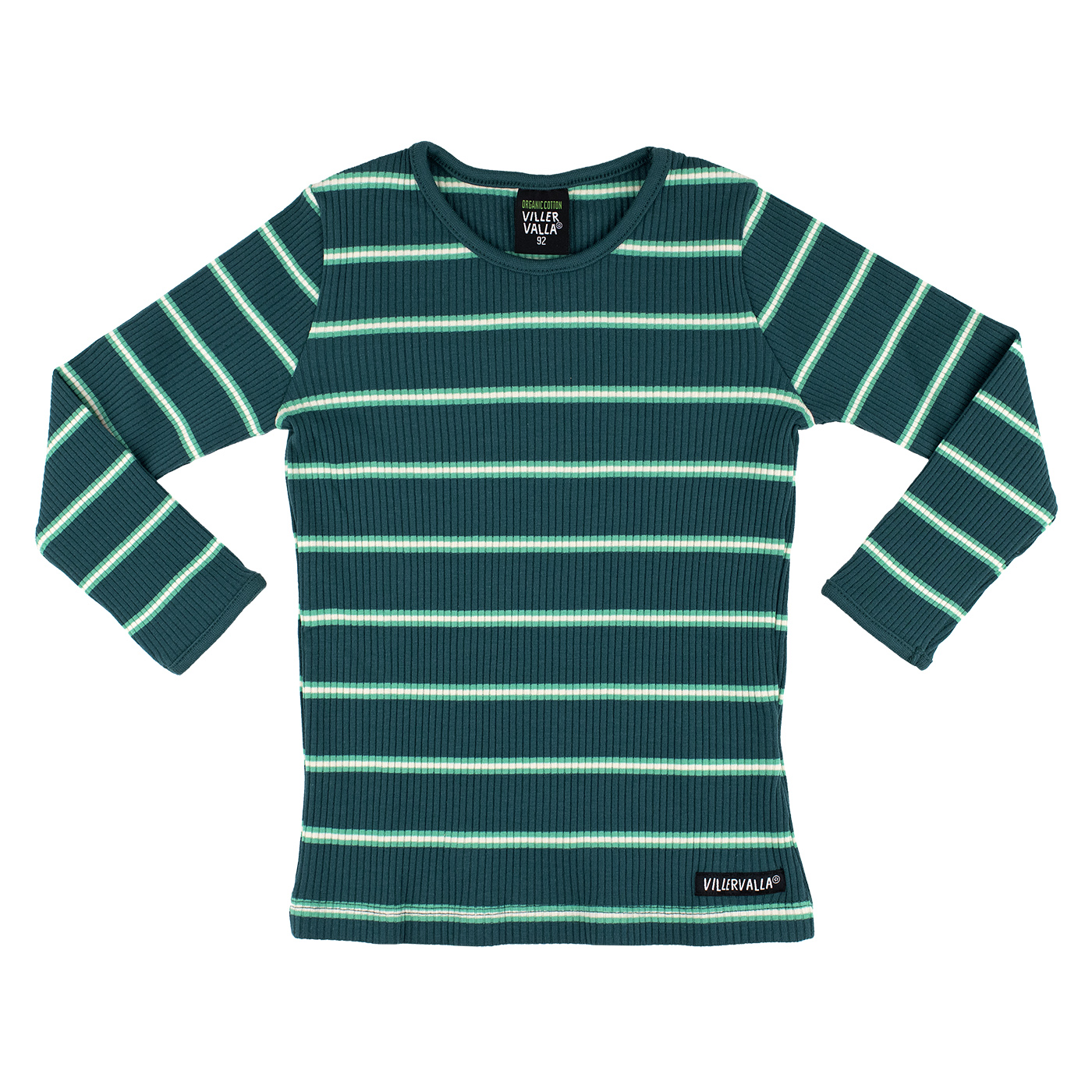 t-shirt RIB STRIPES CYPRESS/VERDANT