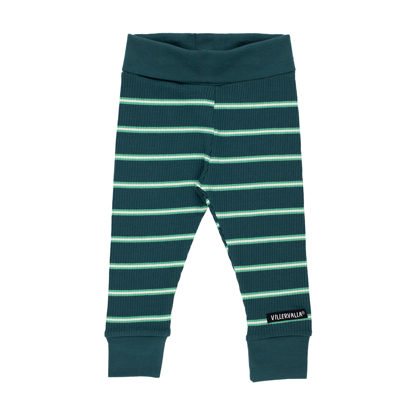 tapered trousers RIB STRIPES CYPRESS/VERDANT