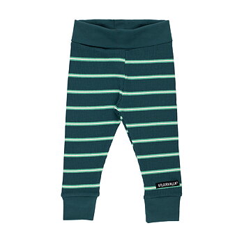 tapered trousers RIB STRIPES CYPRESS/VERDANT