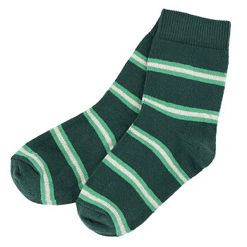 strumpor RIB STRIPES CYPRESS/VERDANT