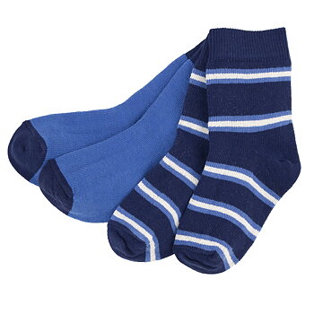 strumpor set RIB STRIPES PACIFIC/DEEP SEA