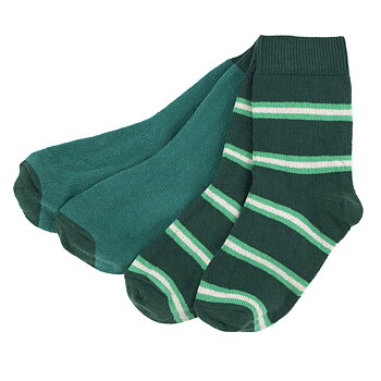 strumpor set RIB STRIPES CYPRESS/VERDANT