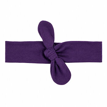 headband with knot GRAPE