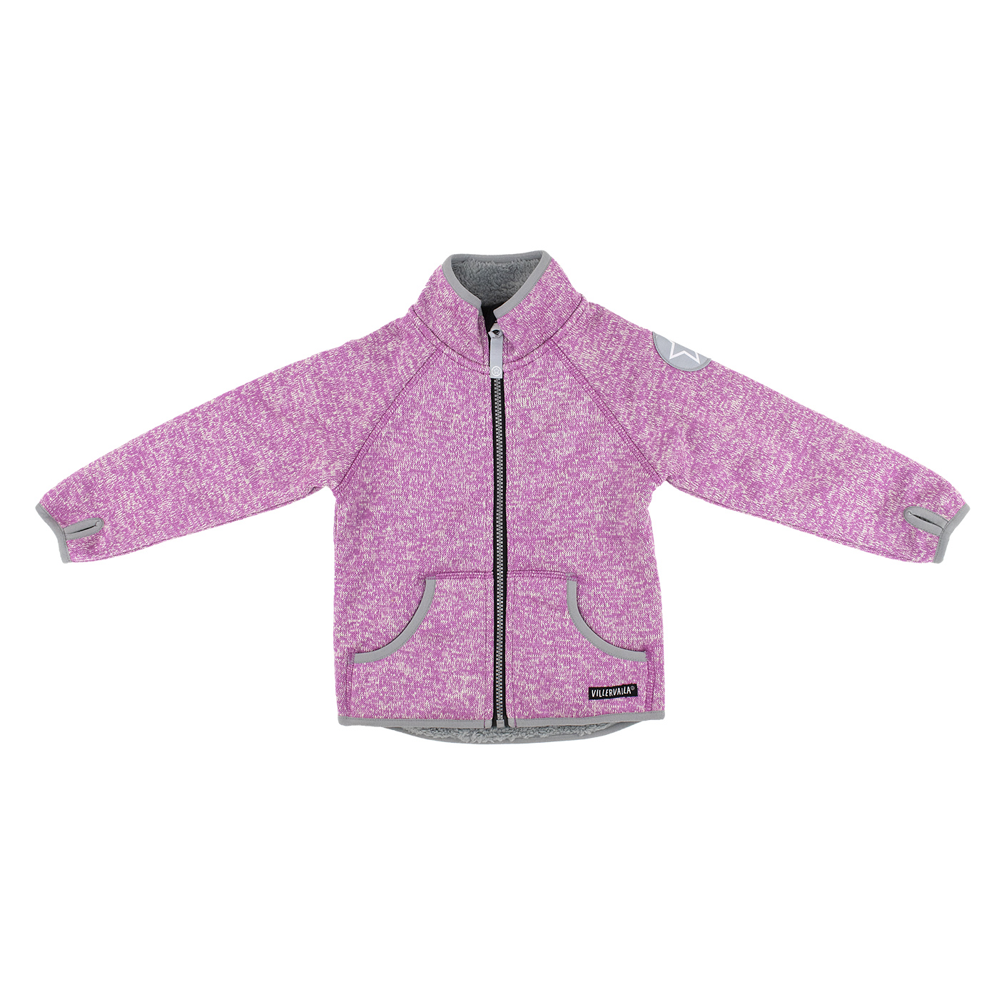 jacka PILE MAGNOLIA/LGT FOSSIL