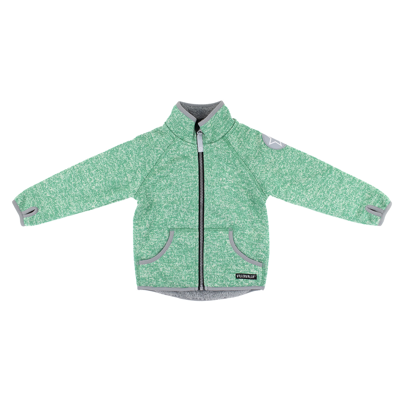 jacka PILE VERDANT/LGT FOSSIL