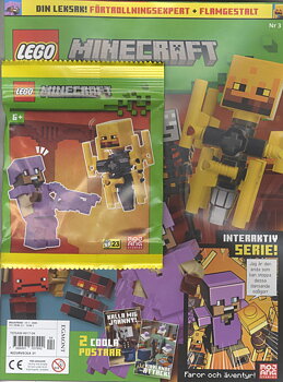 Lego Megatrend nr 4 2026, Minecraft med Förtrollningsexpert & Flamgestalt