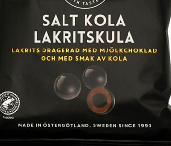 Narr - Salt Kola Lakritskula 100g