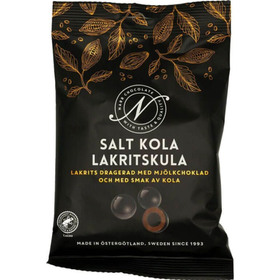 Narr - Salt Kola Lakritskula 100g