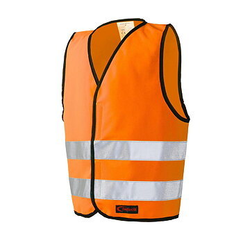 Reflexväst barn med kardborre orange XXS-S