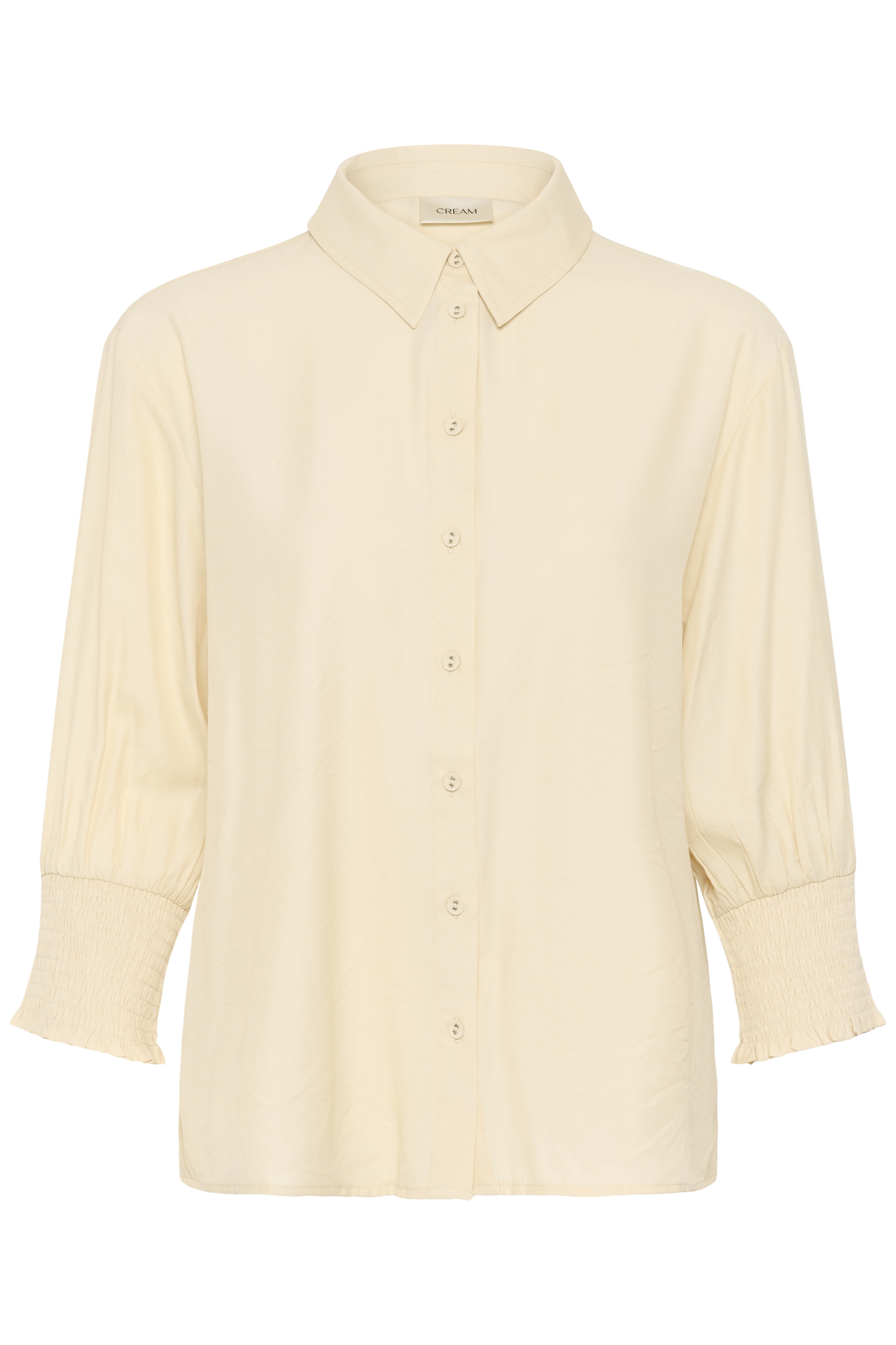NolaCR Shirt   Bleached Sand  Sandfärgad blus med 3/4-ärm - 7