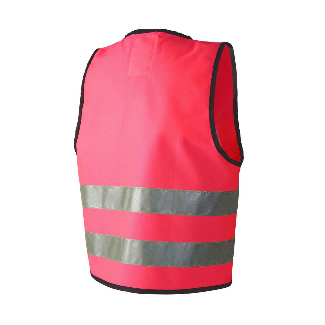 Reflexväst barn med kardborre rosa XXS-S - 2