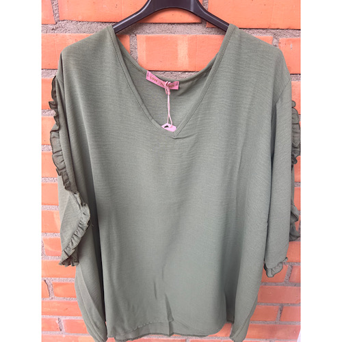 Millie blouse / olive 