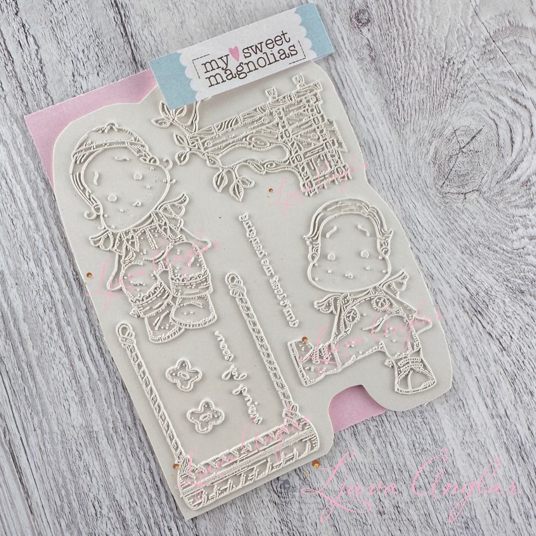 MAGNOLIA -SWEET MAGNOLIAS MSM   Swing By Rubber stamp sheet - 2