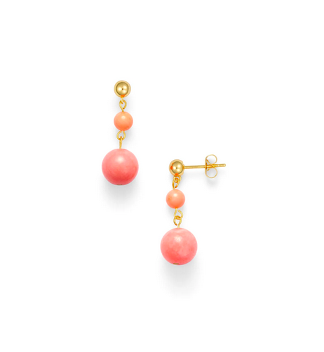 Flamingo Drops Earring