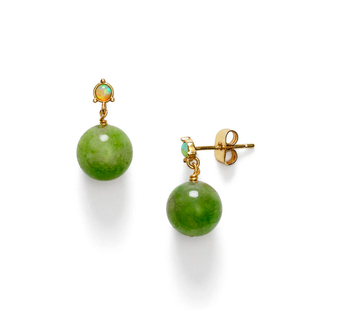 Ball Earring Sage Green
