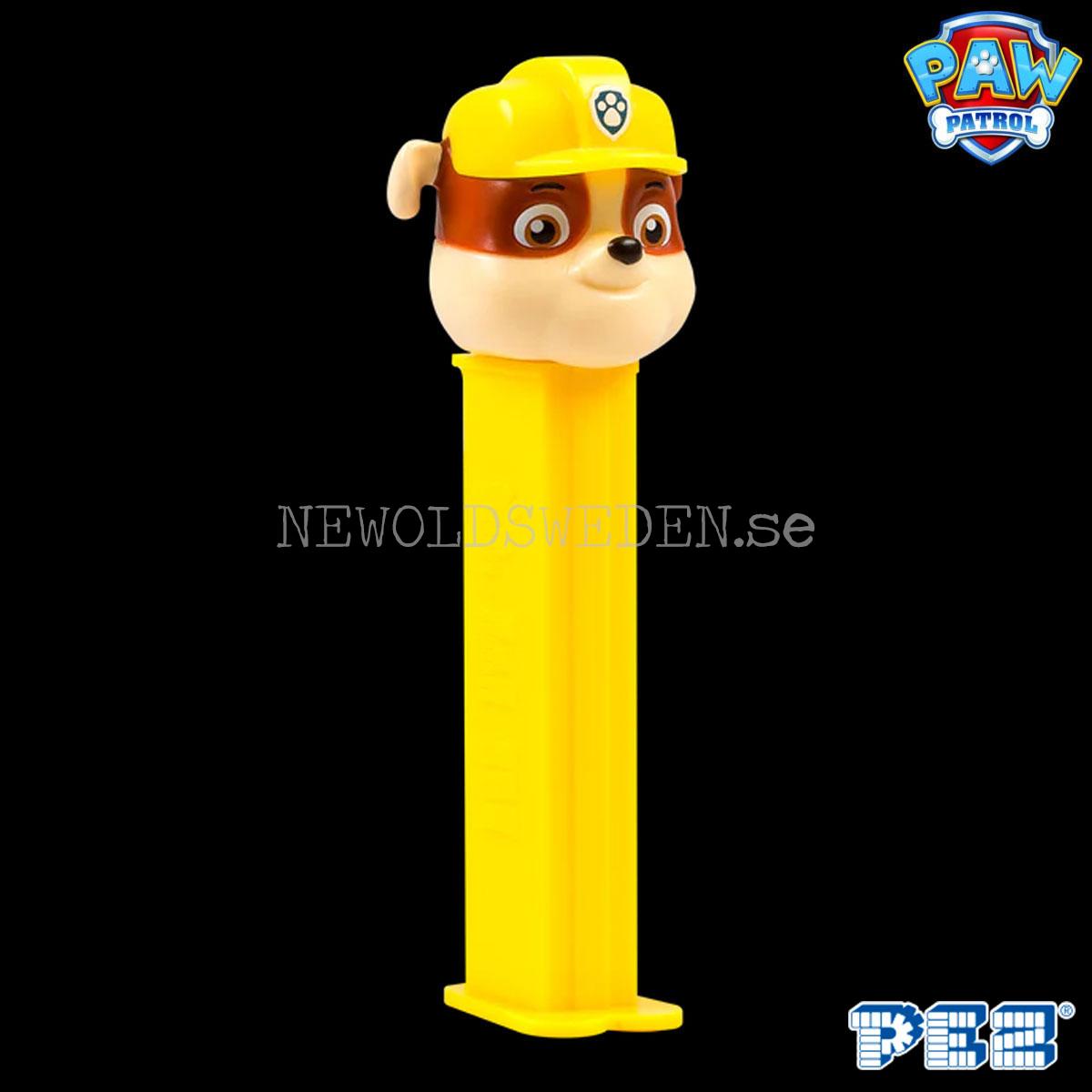 PEZ Dispenser RUBBLE + Candy - Paw Patrol - PE112