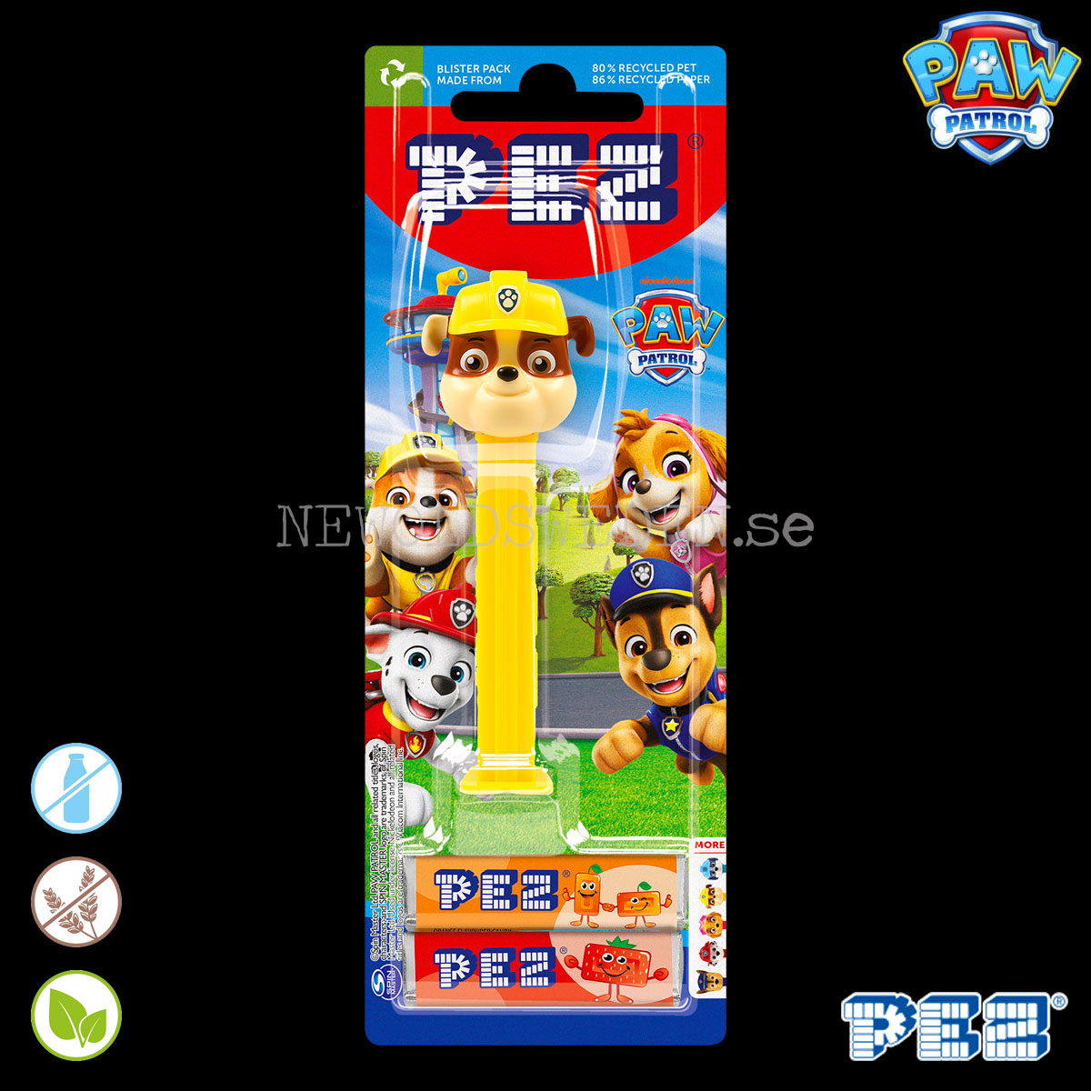 PEZ Dispenser RUBBLE + Candy - Paw Patrol - PE112 - 3