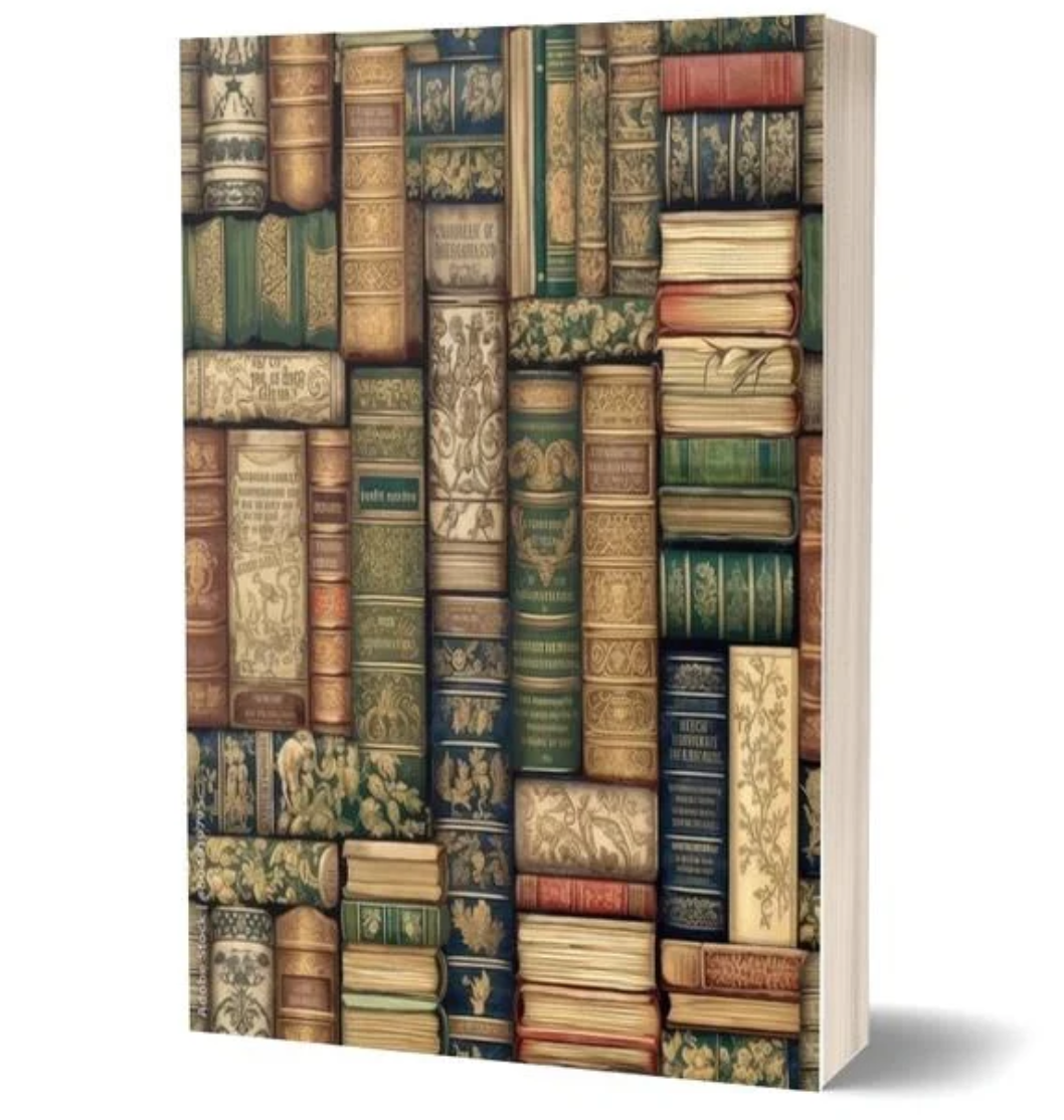 Anteckningsbok Vintage Books 160 sidor