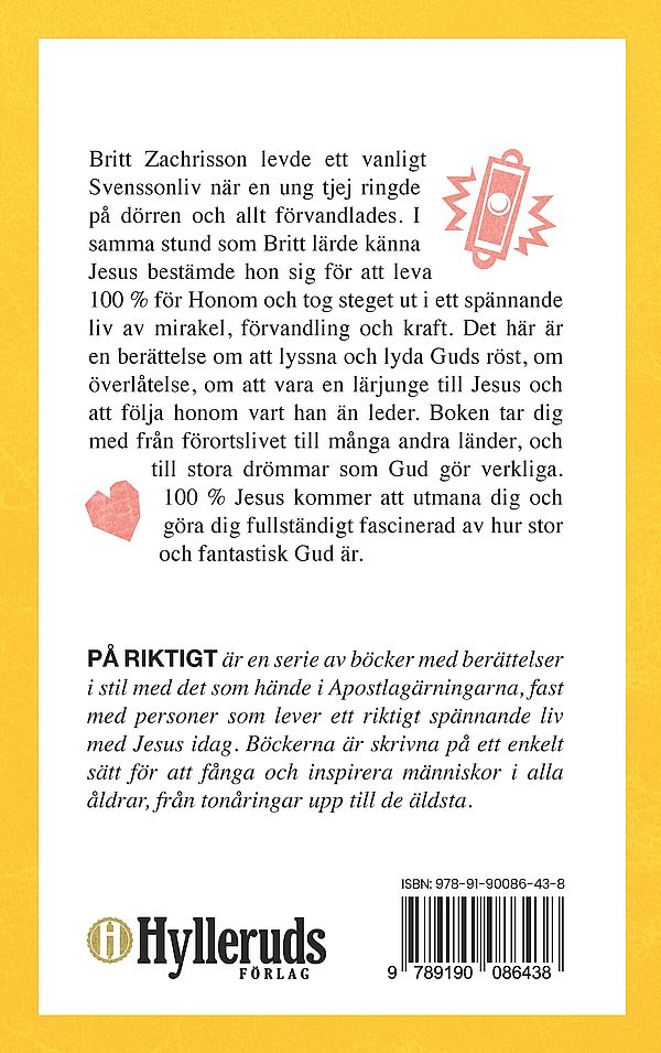 På riktigt - 100% Jesus - Britt Zachrisson - 2