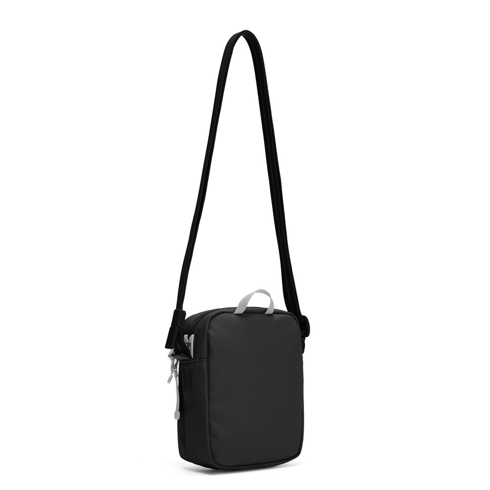 Stöldsäker axelremsväska - PACSAFE GO Anti-Theft Micro Crossbody Black - 3